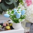 thumbnail image 2 of Mlkoz Easter Spotted Egg Simulation s Easter Egg Mini Potted s, Home Decor, 2 of 7