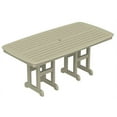 thumbnail image 2 of POLYWOOD Nautical 37" x 72" Dining Table in Sand, 2 of 2