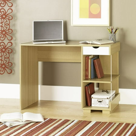 Sauder Desk, Rice/White