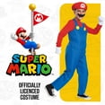 thumbnail image 4 of The Super Mario Brothers Boys Mario Deluxe Costume, 4 of 5