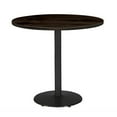 thumbnail image 2 of KFI Studios Urban Loft 2.5' Round Bistro Table, Espresso, Black Base, 2 of 6
