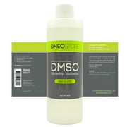 DMSO 8 oz. Plastic Bottle, Pure Pharma Grade 99.995%, Non-Diluted Liquid DMSO, Low Odor