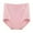 Pink, variant on VMESZQFG Seamless Panties for Women Underpants Breathable Briefs for Women High Elasticity Cotton Thread Underwear For Women Pure Cotton Cut Wavy Edge Mid Waist Triangle Underwear for Women Cotton
