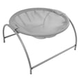 thumbnail image 4 of Four Seasons Round Hammock Breathable Sturdy Pet Furniutre Removable Pet Cot Pet Cat Chair Cat Hammock for Pet Sleeping Gray, 4 of 7