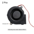 thumbnail image 3 of DC Sin-Escobillas Ventilador Enfriamiento Soplador Ventilador Enfriador 7530 75x75x30mm DC12V 0.2A para Laptop CPU GPU Gráficos Tarjeta 3D Impresora 2uds, 3 of 7