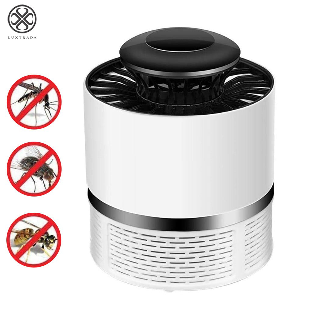 Electric Fly insectes Mosquito Insect Kill Pest Control DEL Light Trap Lampe QE 