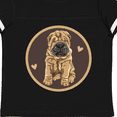 thumbnail image 4 of Inktastic Chinese Shar-Pei Dog Art Girls Toddler T-Shirt, 4 of 5