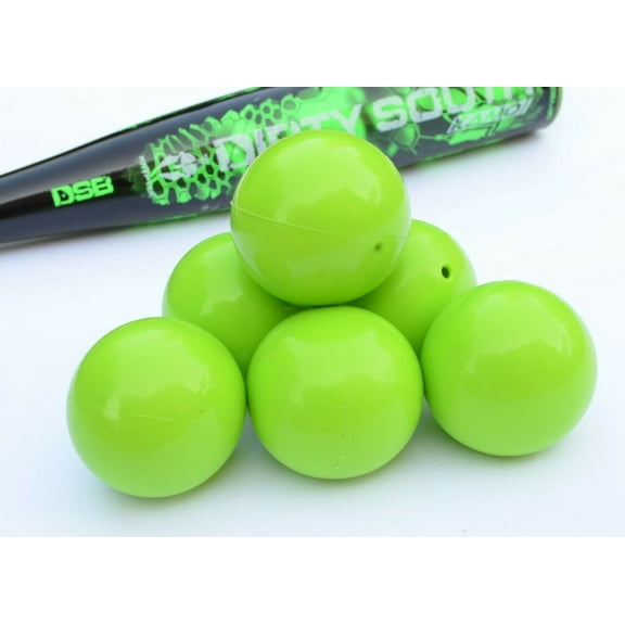 Practice Baseballs Hitting Batting Training Rubber Sand balls Heavy 16oz 6 Pack