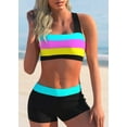 thumbnail image 3 of 2023 Women High Waist Tankini Summer New Design Printing Swimwear Swimsuit Bikini Bathing Suit Two Piece Set Beach Weart XS-8XL, 3 of 7