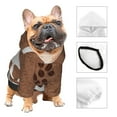 thumbnail image 4 of Bingfone Coffee Cafe Cup Dog Clothes Hoodie, Pet Winter Coat,Puppy Sweatshirts For Small Dogs Boy Girl,Suitable For All Breeds-X-Small, 4 of 9