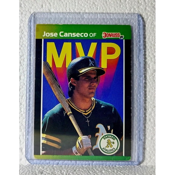 Jose Canseco 1989 Donruss MLB #BC-5 Baseball Card Oakland Athletics