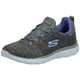 thumbnail image 1 of Zapatilla Skechers Summits-Quick Getaway para mujer, color carbón/morado, 1 of 5