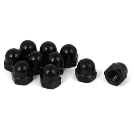 

Unique Bargains M12 Thread Dia Dome Head Carbide Steel Cap Acorn Hex Nuts Black 10pcs