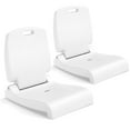 thumbnail image 1 of Gymax 2PCS Poolside Chairs for Edge of Pool Foldable Outdoor Pool Chair White, 1 of 10