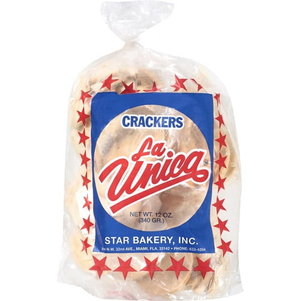 (3 pack) Star Bakery La Unica Crackers, 12 oz