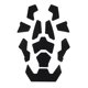 thumbnail image 2 of Accesorios de casco alto shamjiam 11 unids/set Negro Pegatinas Cascos, 2 of 8