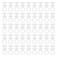 thumbnail image 3 of 100pcs Silent Curtain Wheels Plastic Curtain Track Rollers Curtain Track Carrier, 3 of 8