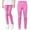 Hot Pink, variant on Mrzhqd Girls Leggings Full Length Leggings Soft Comfortable Footless Leggings Stretchy Tights Pants For 9-10 Years