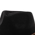 thumbnail image 5 of OJSFQUFP Suede Wide Brimmed Retro Top Hat for Men and Women Outdoor Travel Hat Jazz Hat Ethnic Top Hat, 5 of 7