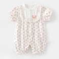 thumbnail image 2 of MEZZALL Baby Boys Bodysuits Soft Breathable For Newborn To 3 Years Old Comfortable Casual Outfit Summer Mesh Infant Romper Breathable, 2 of 3