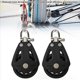 thumbnail image 5 of 4X Poleas Marinas para Bloque de Polea de Cuerda Corredor de Cuerda Rueda de Tracción de Rotación Silenciosa Bloque de Polea Corredor de Cuerda Resistente, 5 of 5