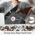 thumbnail image 6 of Luniquz 12 Pack Chip Bag Clips Covered with Silicone - Coded with 3 Different Colors Perfect for Food Bags - Air Tight Seal, Heavy Duty, 3 Inches Wide, 6 of 7