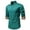 Green, variant on Njoeus Men's Fashion Patchwork Dress Shirts Slim Fitted Long Sleeve Button up Casual Work Shirts