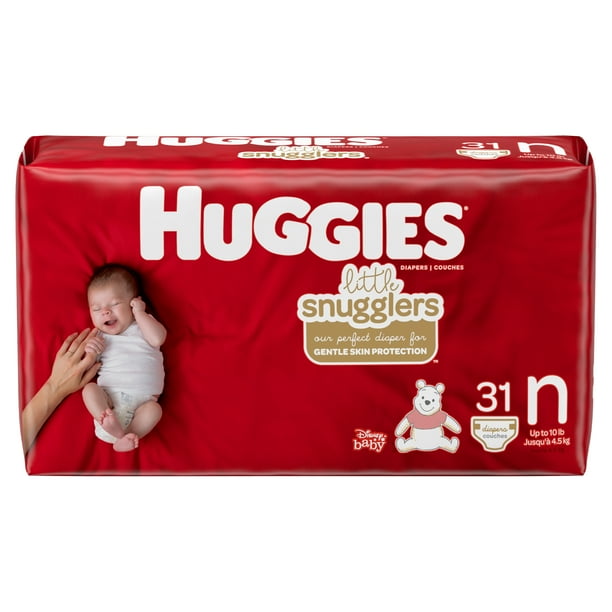Huggies Little Snugglers Baby Diapers, Size Newborn, 31 Ct Walmart