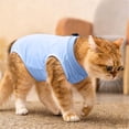 thumbnail image 5 of Recovery Suit Soft Breathable E Collar Alternative Anti Licking Post Surgery Bodysuit for Dogs Cats, 5 of 5