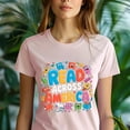 thumbnail image 5 of Read Across America Shirt – Cute Cartoon Book Reading Tee , Sport Grey, Size 4XL, 5 of 6