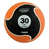 Champion Sports 30-lb Rubber Medicine Ball - Rhino Elite