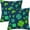 St. Patricks Day2, variant on St. Patricks Day Throw Pillow Covers Set of 2 Soft Pillow Case Protectors with Zipper Standard Size Pillow Covers Pillowcase Square for Bed, Sofa, Outdoor (16"x16")