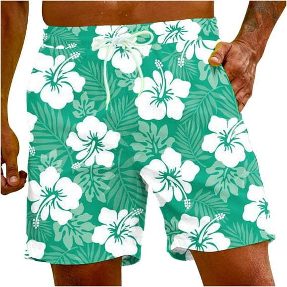 Neisaus Mens Cargo Shorts Summer Clearance Men's Special Print Beach Casual Trouser Shorts Pants