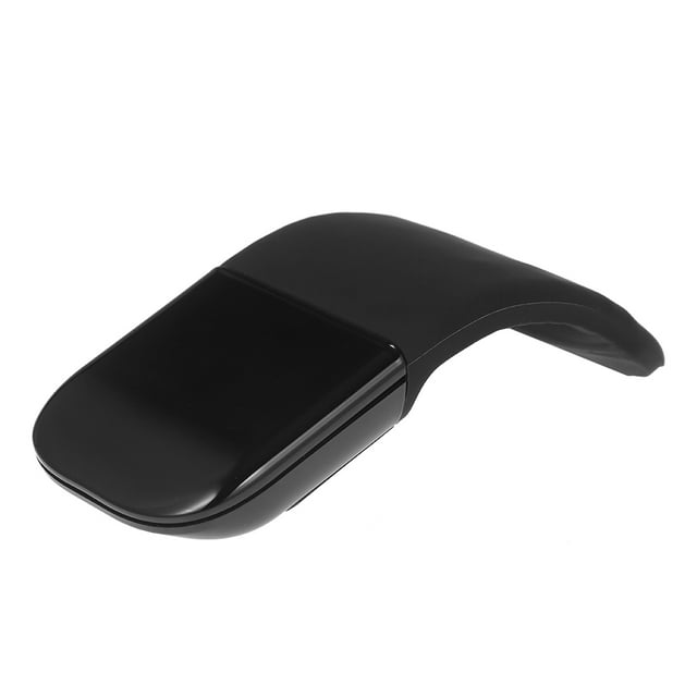 Graflsoa Compact Foldable Bluetooth 3.0 Wireless Touch Mouse for Laptop, Office & Home Use - Silent Operation, Black (Batteries Not Included)