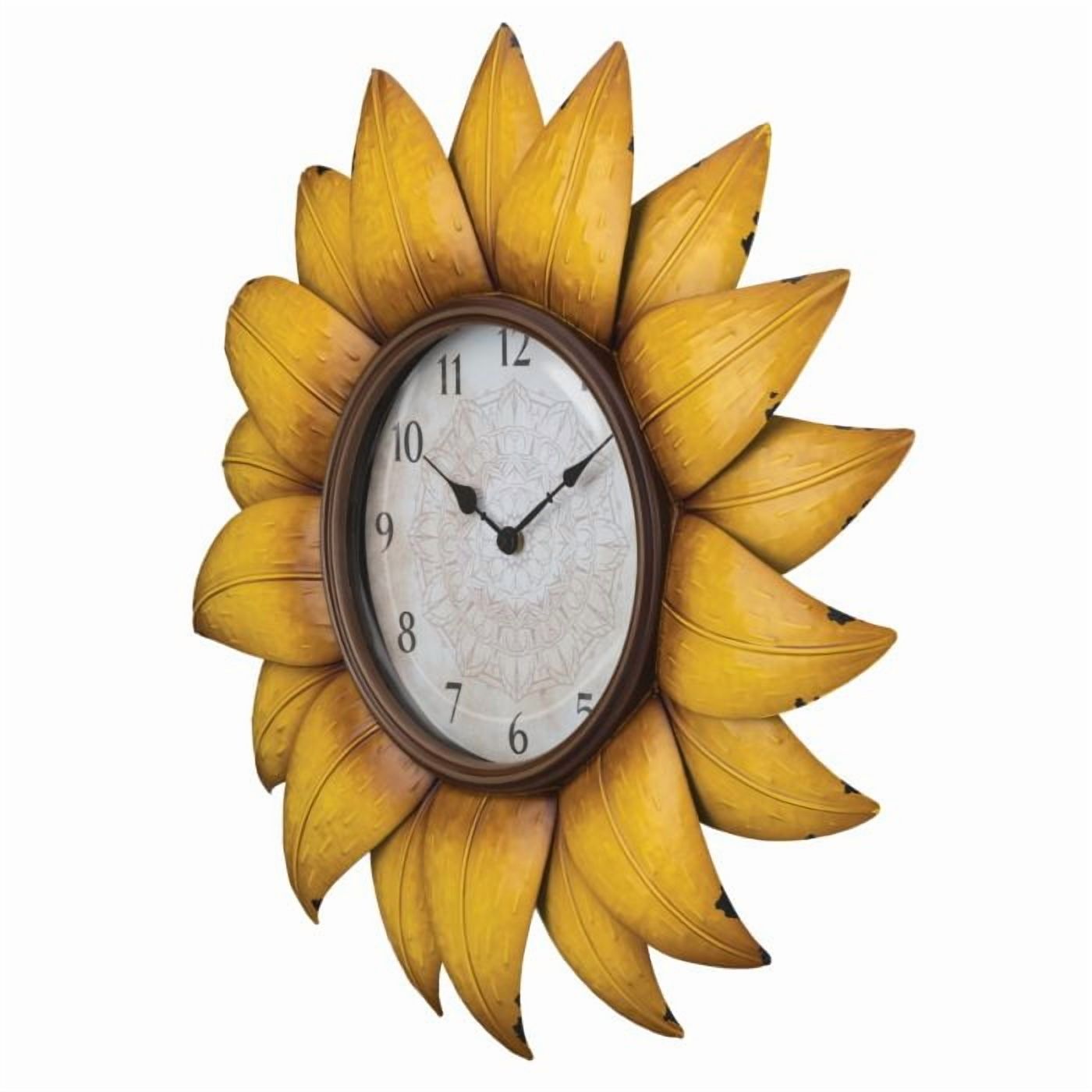 Regal Art  and  Gift 13248 - Clock - Sunflower Wall Decor Clocks