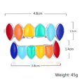 thumbnail image 3 of 18 K chapado en oro Hip Hop Dientes Grills s Top Bottom Dientes Grill Joyería para 18K Rose Gold_Top Hugo parrilla de dientes, 3 of 8