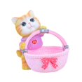 thumbnail image 5 of deevoka Cat Tray Home Decor Candy Dish Cute Key Bowl for Living Room Bedroom Cabinet D, 5 of 9