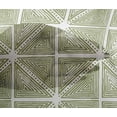 thumbnail image 4 of oneOone Viscose Chiffon Fabric Dot & Triangle Block Printed Craft Fabric BTY 42 Inch Wide, 4 of 4