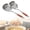 2PCS, variant on Wooden Handle Stainless Steel Skimmer Spoon, Slotted Strainer Ladle for Frying, Draining Oil, Soup, Pasta, Dumplings