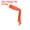 Orange, variant on Head Ties Headbands, 14 Pcs Ninja Karate Headband Adjustable Sports Tie for Men Women Running Tennis Yoga, Pink