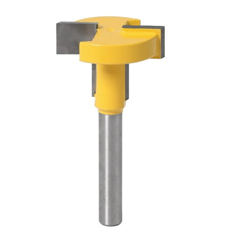 

MOMOJIA 6mm Shank T-Slot T-Track Slotting Router Bit for Woodworking Chisel Cutter Tool