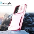 thumbnail image 6 of for Samsung Galaxy S24 FE Case with Camera Lens Protector, Heavy Duty Shockproof Anti-Scratch Rugged Hybrid TPU PC Back Cover Phone Case for Samsung Galaxy S24 FE, Pink, 6 of 6