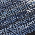 thumbnail image 5 of Lush Ambience Ziya Indoor Rag Area Rug | Hand Woven, Ecofriendly, Recycled Polyester Rug for Indoor Outdoor Use | 3X5 Ft | Blue, 5 of 5