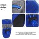 thumbnail image 2 of 4 Pcs Waterproof Anti Dog Boots All Seasons Pet Booties For Small to Medium Dogs Size XS (Blue), 2 of 4