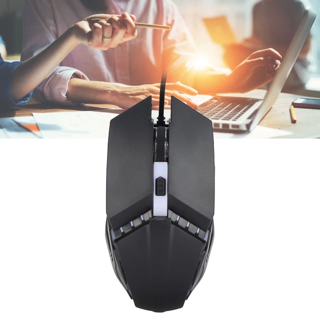 Gaming Mouse, Wired Mouse USB Wired Gaming Mouse Symmetrical And Streamlined Lightweight Mouse Plug And Play For Home For Office