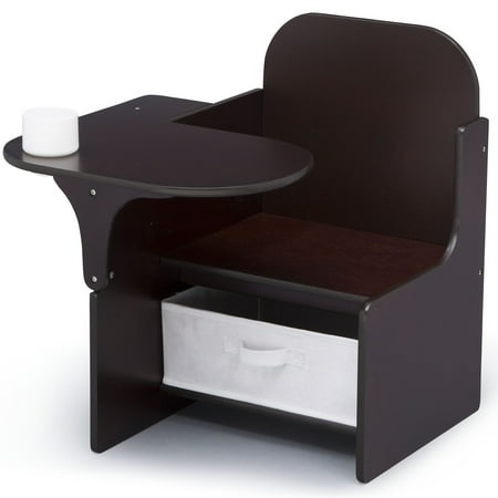 UPC: 0080213089795 | Delta Children Classic Chair Desk With Storage Bin  Greenguard Gold Certified  Dark Chocolate