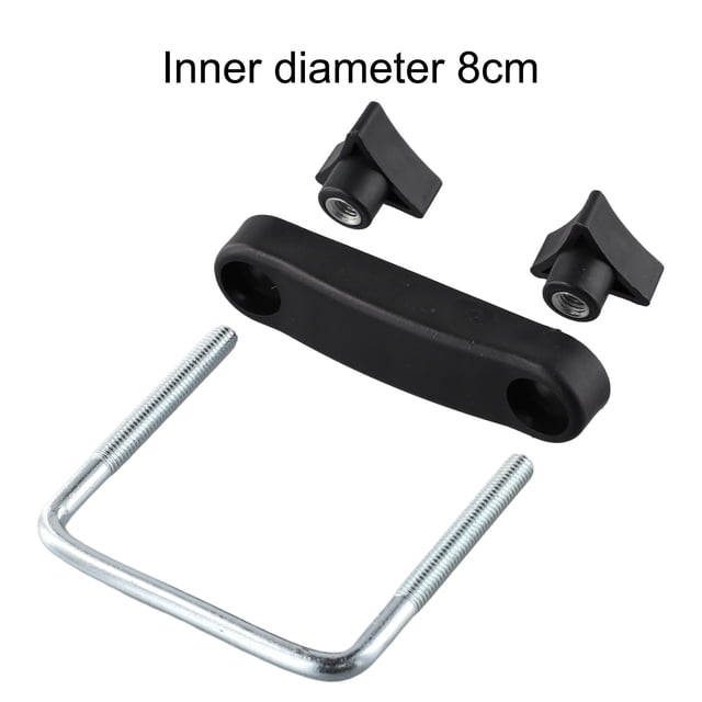 U Bolt Roof Rack Clamps for Inner Diameter 6Cm/8Cm Luggage Frame Retainer Clip Inner Diameter 8Cm