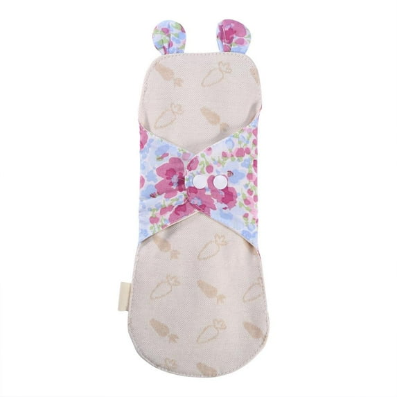 FAGINEY Sanitary Napkins, Pantiliners,250mm Reusable Organic Cotton Menstrual Pad Washable Day&Night Panty Liner Sanitary Cloth