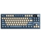 thumbnail image 3 of Teclado mecánico inalámbrico Bluetooth de tres modos LT84 con cable y eje verde, teclado de oficina competitivo para juegos personalizado, 3 of 5