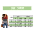 thumbnail image 4 of Women Sleeveless V Neck Workout Tops Printed Running Casual Athletic T Shirts Sheer Top Alien Top Women Base Top Sleeveless Women Training Performer Top Dressy Shirt Metallic Top Women 3 Shirts N Back, 4 of 4